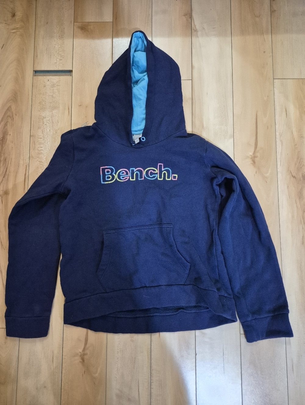 Girls Size 14/16 Bench Navy Hoodie